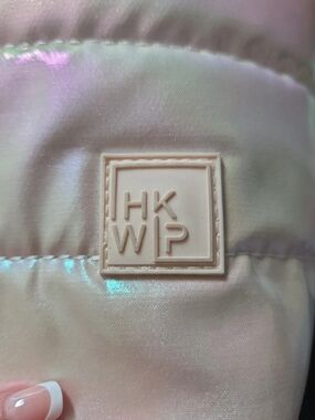 IHKWIP Shawn Killinger Haute North South Iridescent  Puffer Tote Bag
